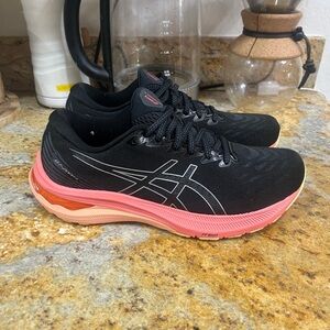 Asics Women's Shoes - Black and Pink